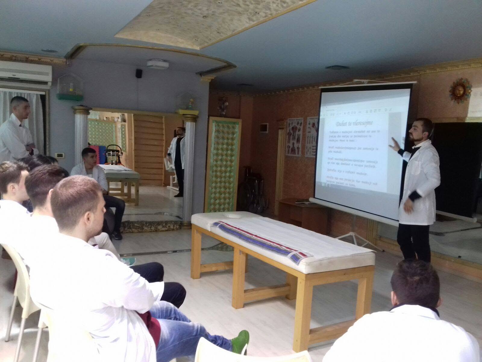A SHRFPAK clinical lecture on patient assessment delivered to rehabilitation trainees